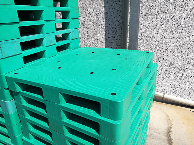 Pallet 1200×1000 – Verde – 9 Piedi